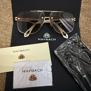 Gold and Brown Sunglasses